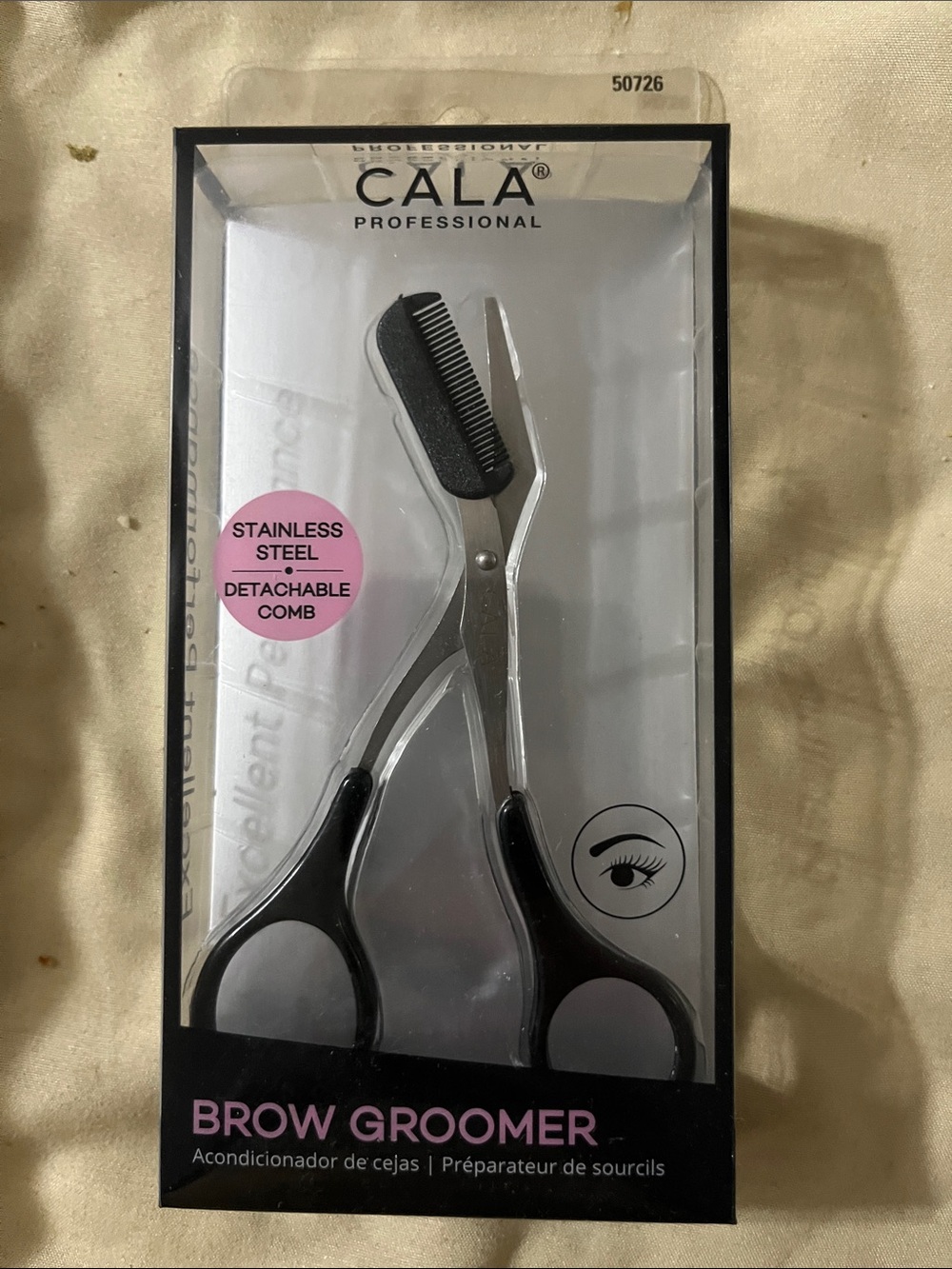 Cala Professional Brow Groomer - Black